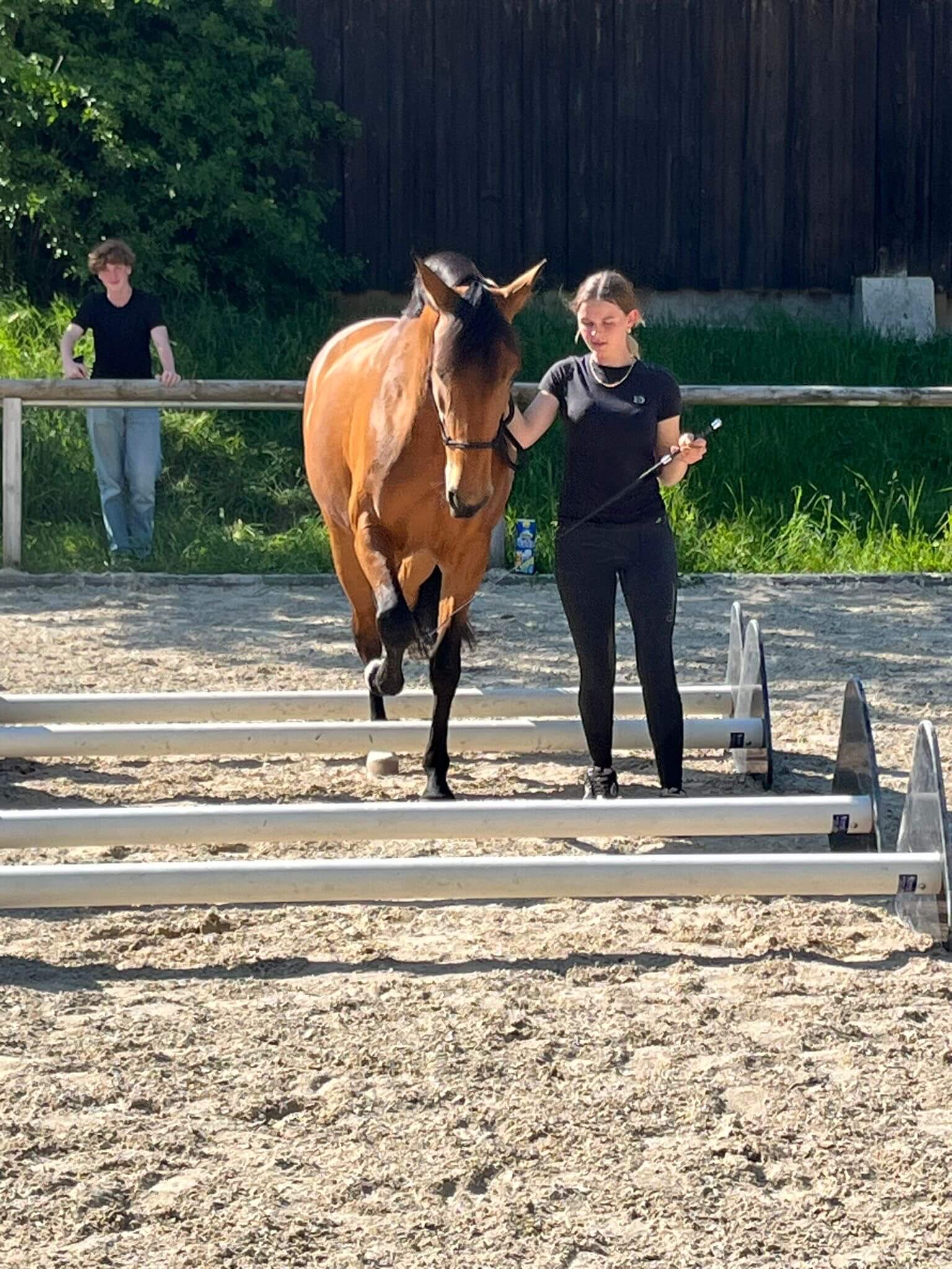 Lehrgang mit Silke für Vereinsmitglieder.